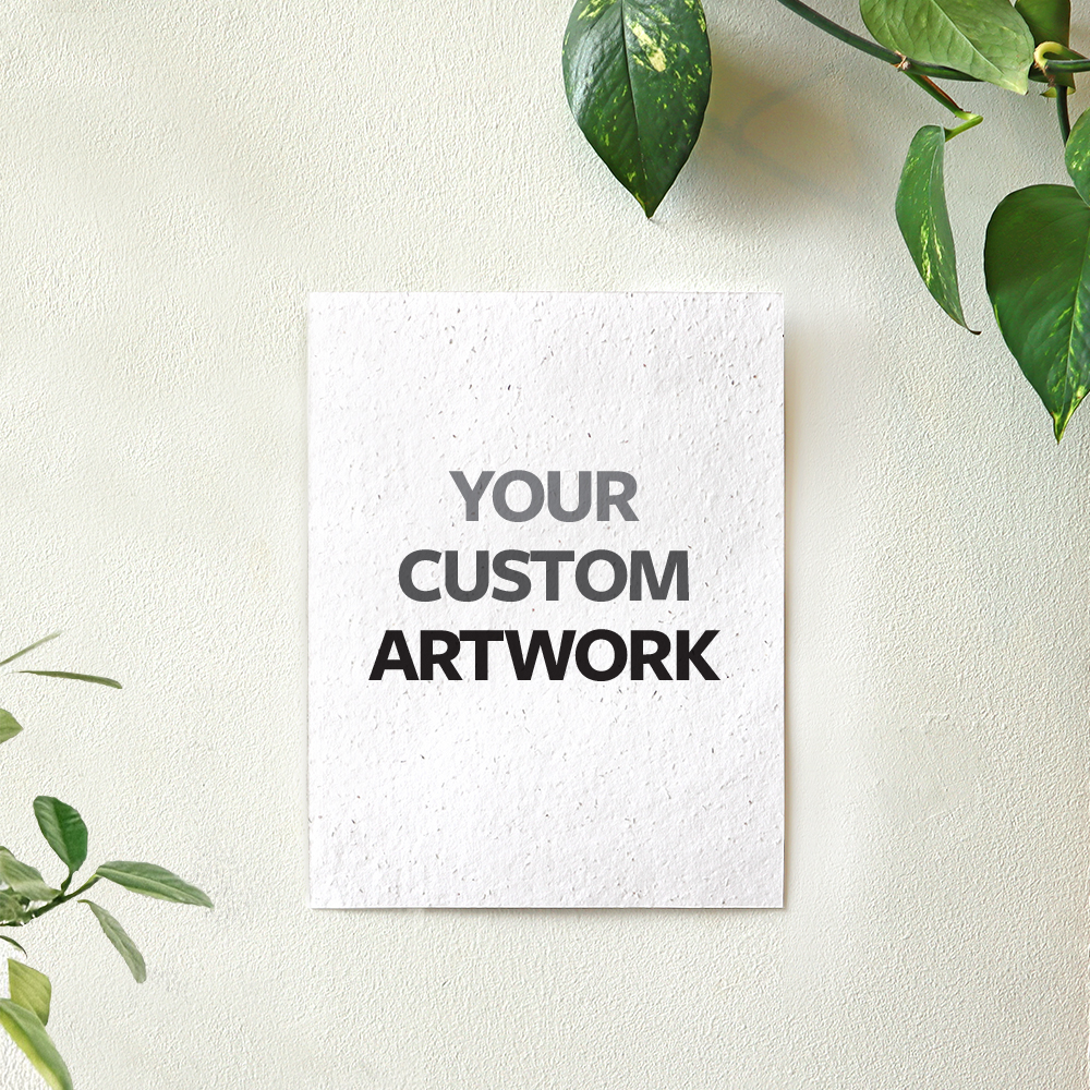 8.5 x 11" Seed Paper Prints 2