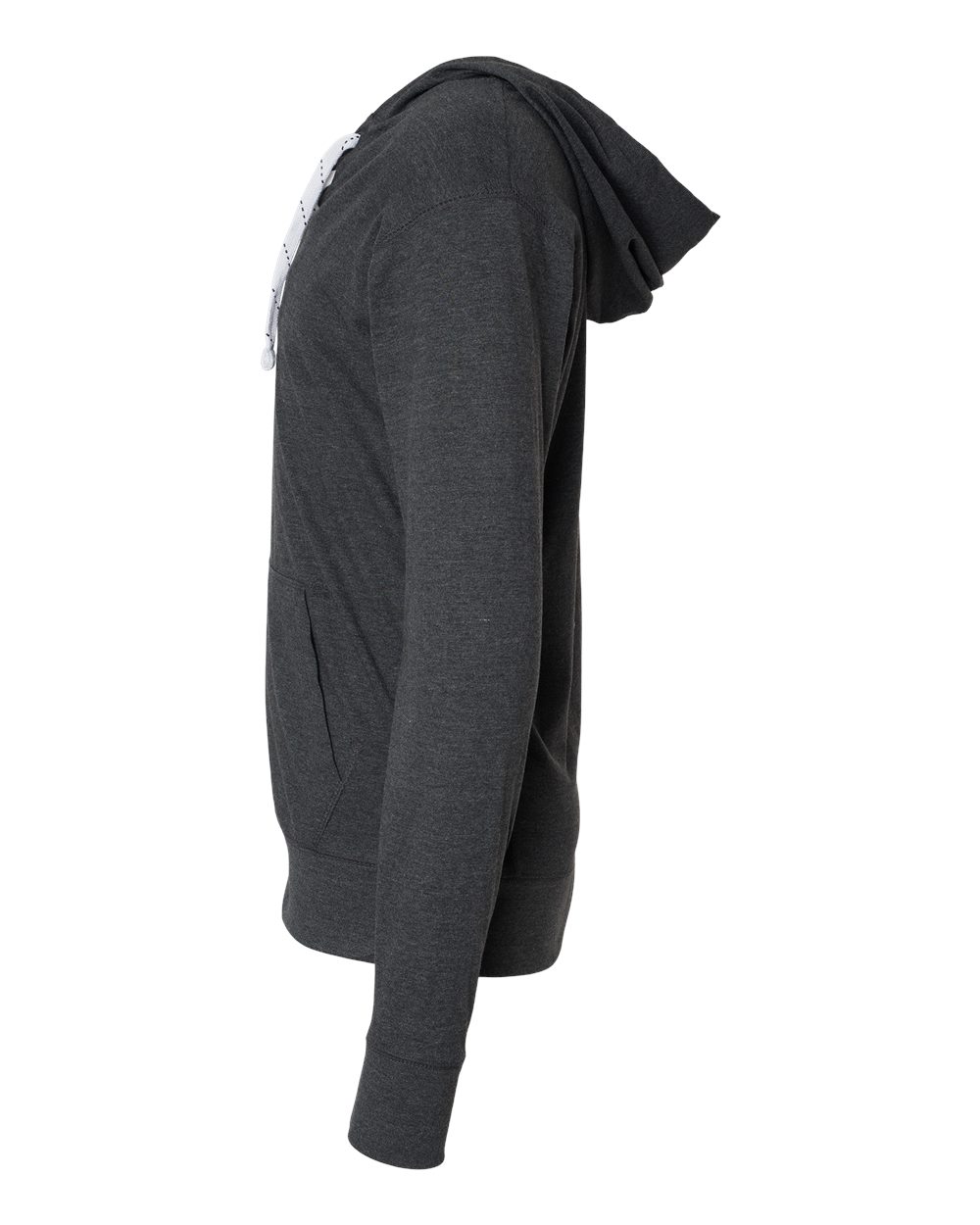 Unisex Jersey Sport Lace Hooded Pullover - 8231 7