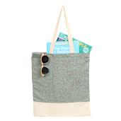 Split Recycled 5oz Cotton Twill Convention Tote 156