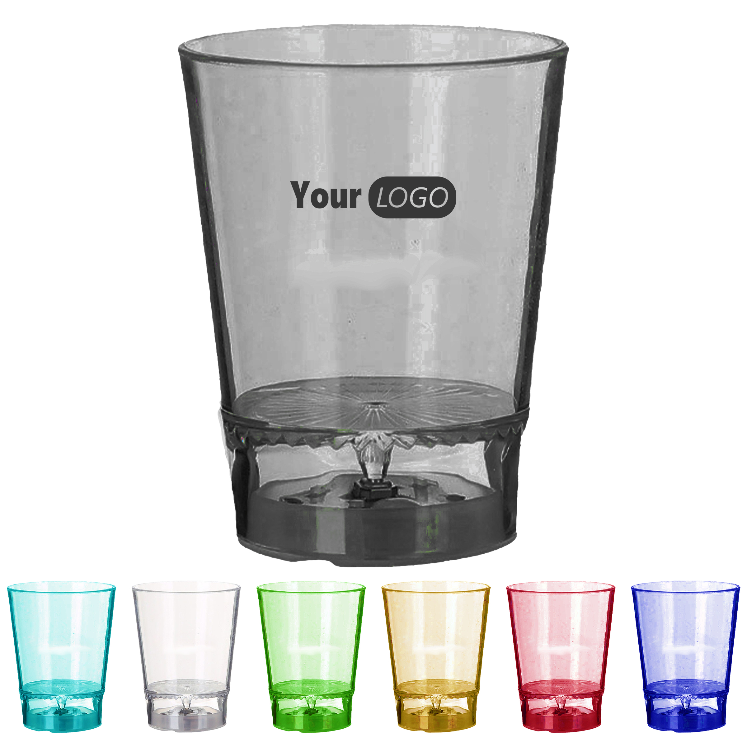 Plastic Colorful Led Light Up Drinking Glasses For Memorable Celebrations 2