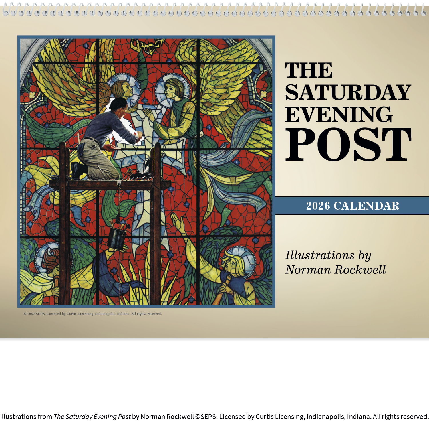 Triumph® Calendars The Saturday Evening Post Illustrations by Norman Rockwell Calendar 33