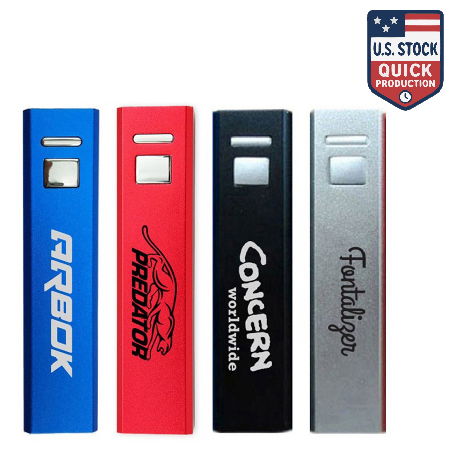 PhoneSavior Metal USB Power Bank 2200mAh W/LED Power Level Indicator 3