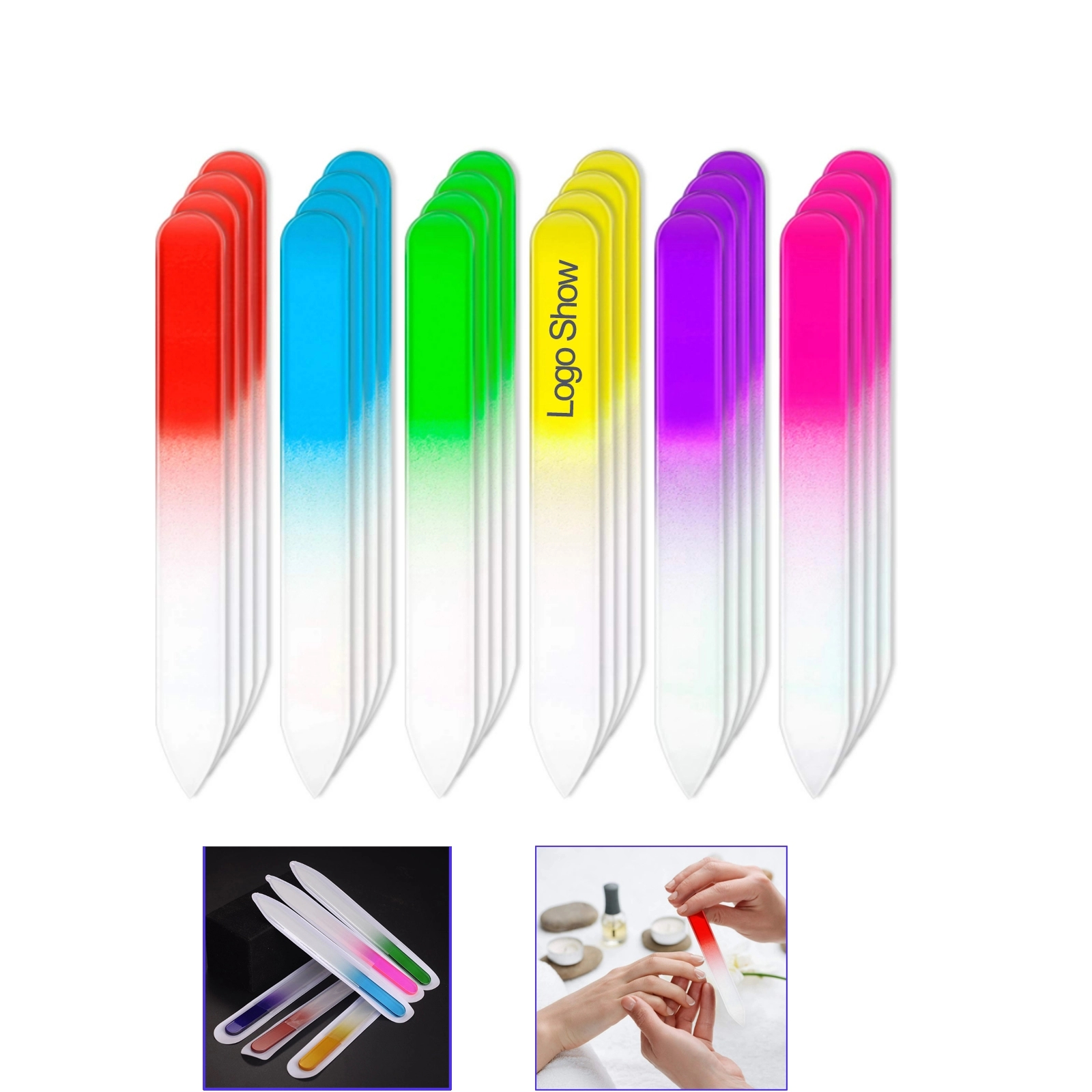 5.5  Inch Tempered Glass Nail File 2