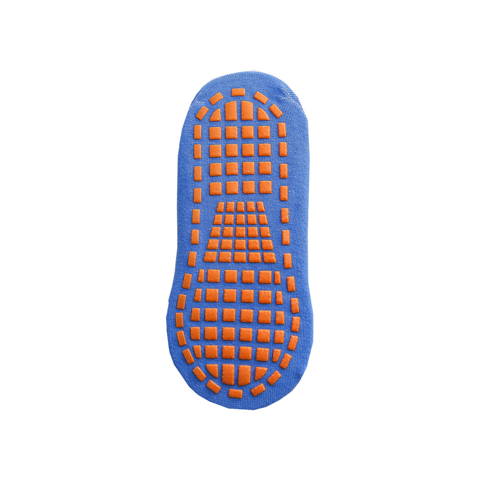 Poly Cotton Pilates Grip Sock With Traction Dots 9