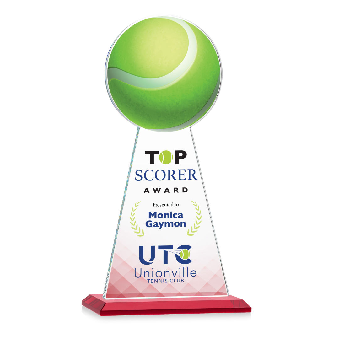 Edenwood Tennis VividPrint™ Award - Red 6