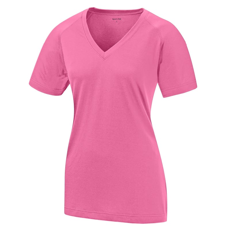 Sport-Tek Women's Ultimate Performance V-Neck. 35