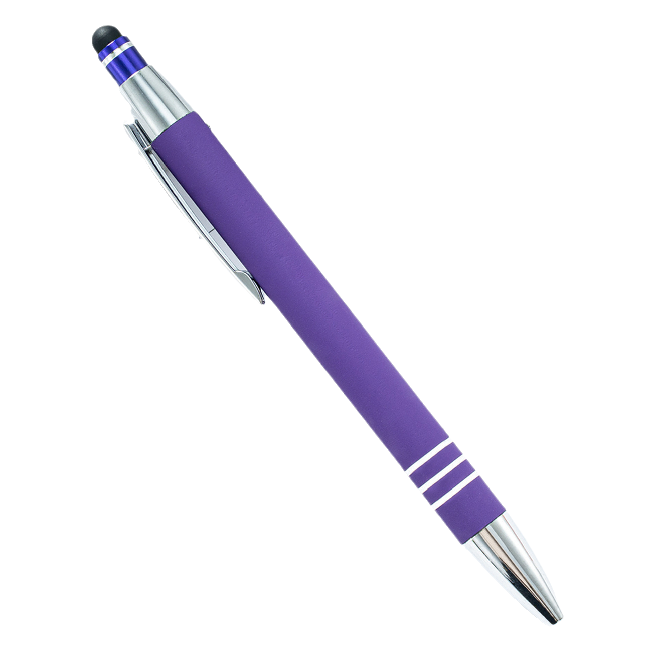 Retractable Ballpoint Pen with Stylus Tip 4