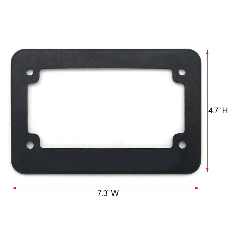 Motorcycle License Plate Holder 2