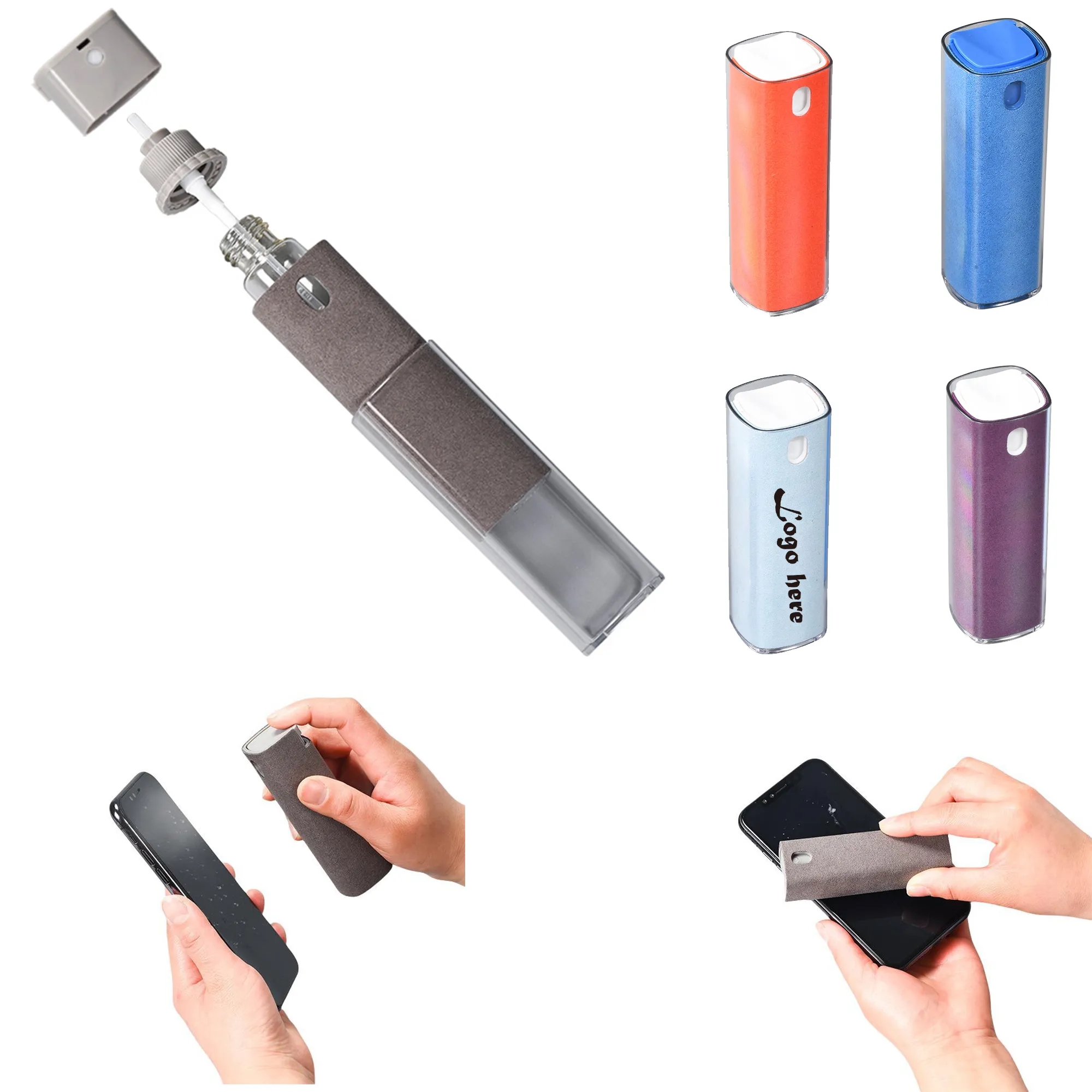3-in-1 20ml Touchscreen Mist Cleaner Spray