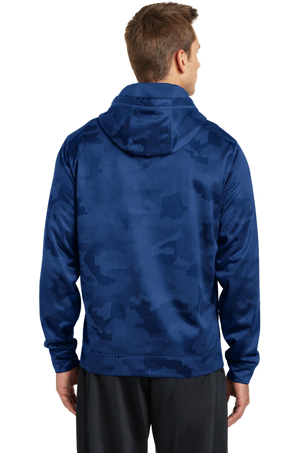 Sport-Tek Sport-Wick CamoHex Fleece Hooded Pullover. ST240 21