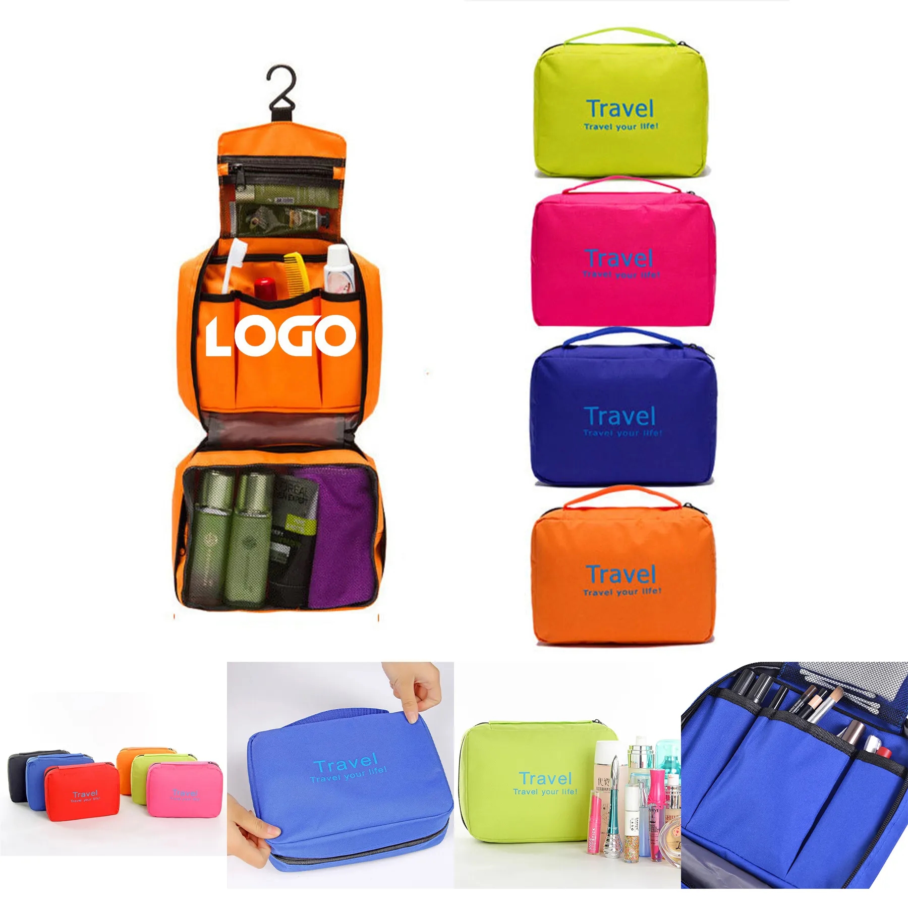 Travel Hanging Toiletry Bag 1