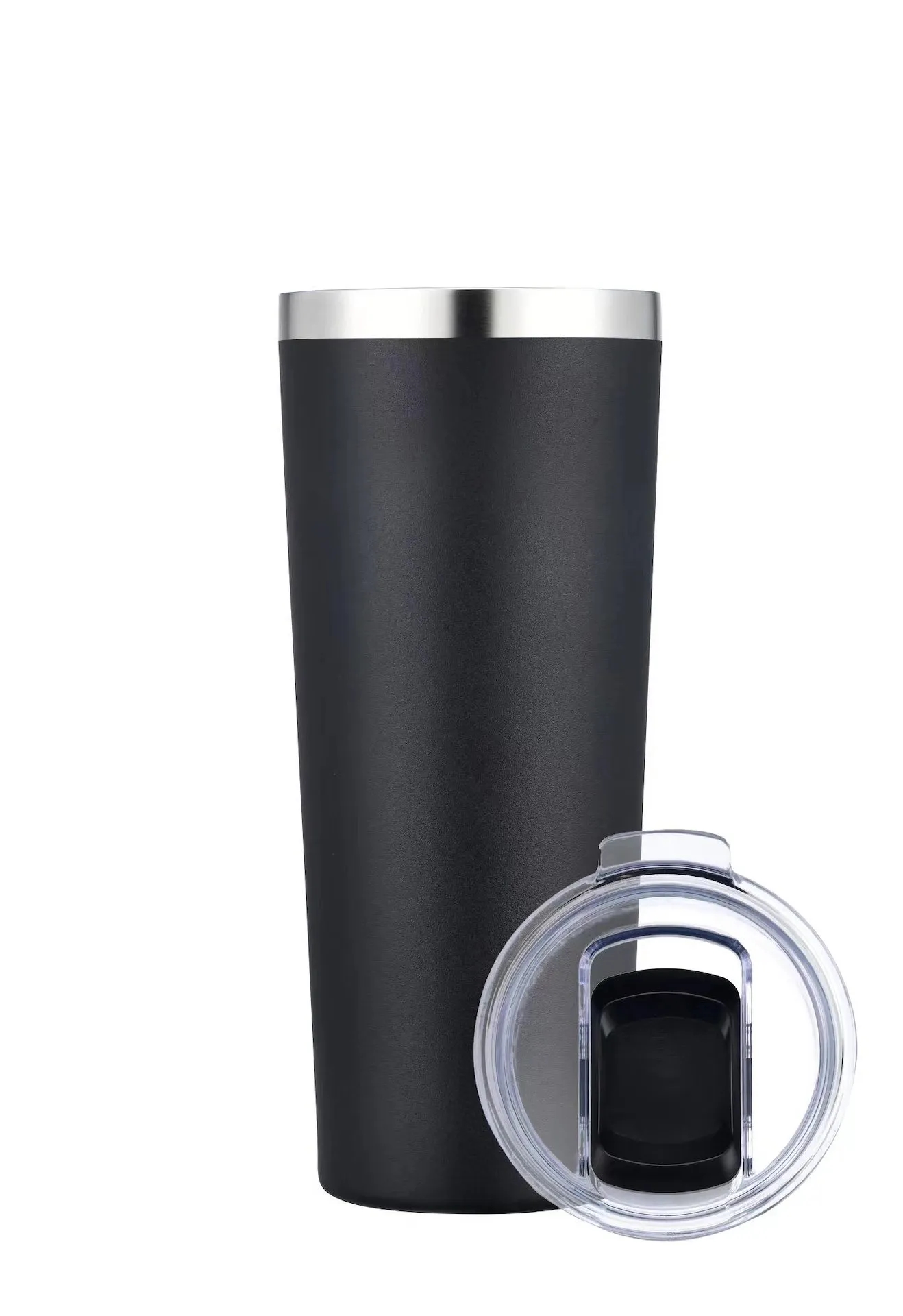 28oz Powder Coated Double Wall Stainless Vacuum Tumbler 3