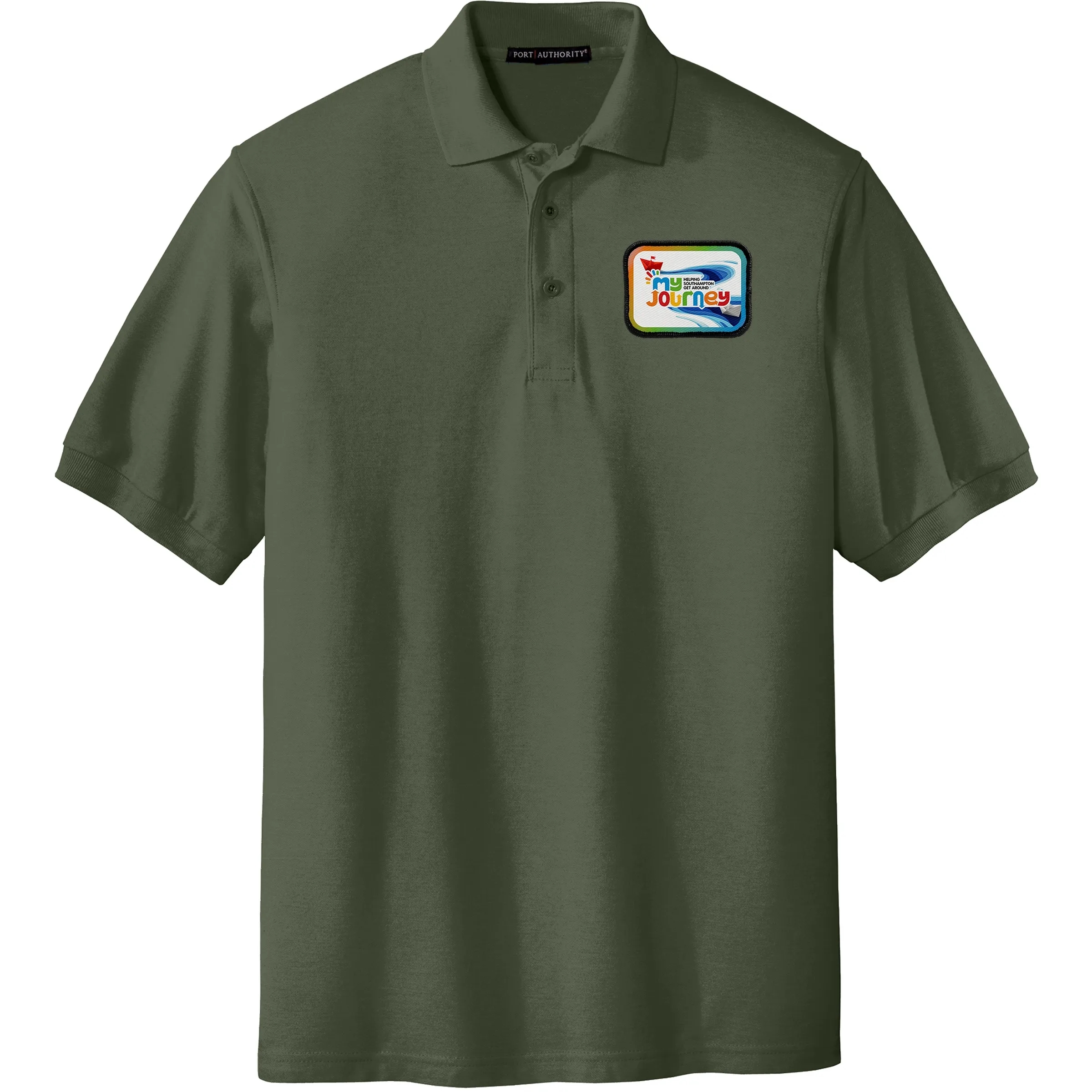 PORT AUTHORITY(R) SILK TOUCH(TM) POLO WITH EMBLEM 85
