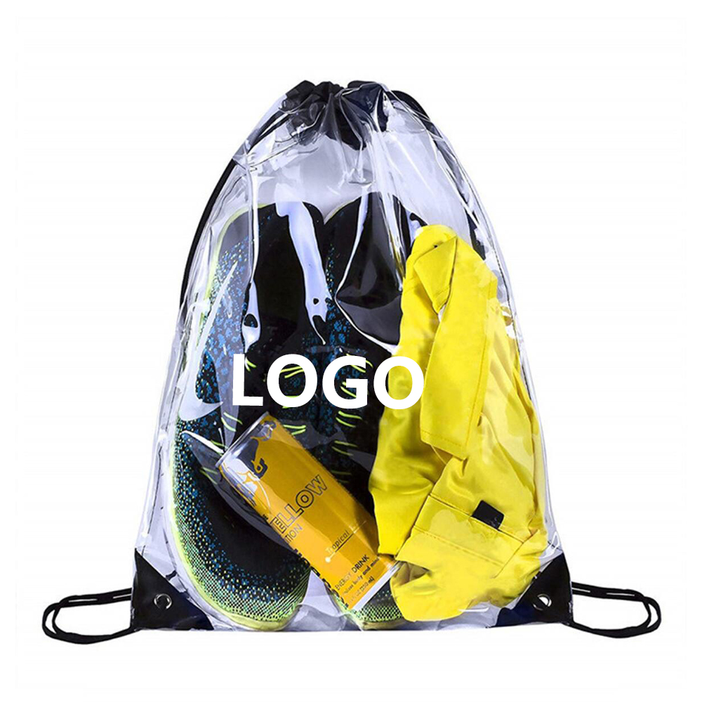 Clear Drawstring Backpack 1