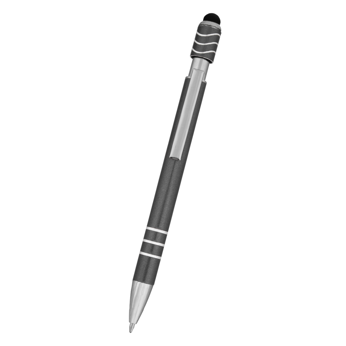 Spin Top Pen With Stylus 22