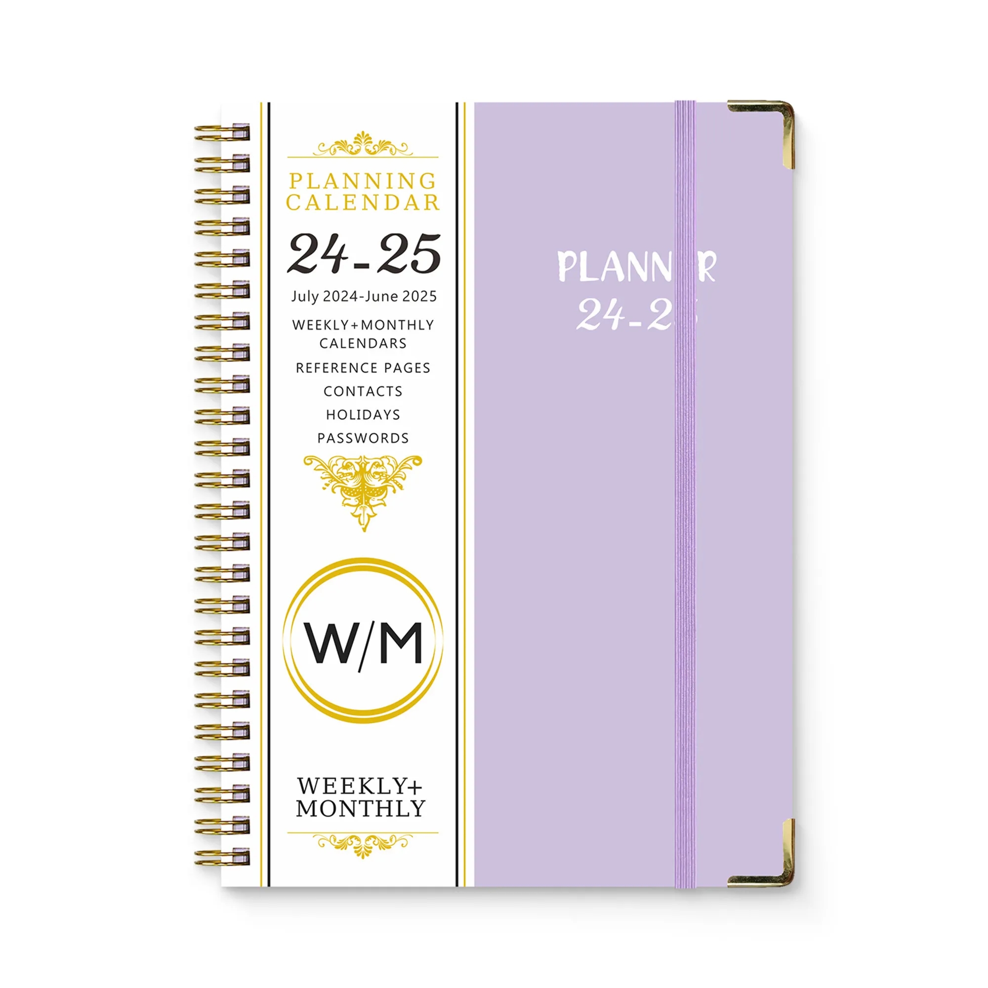 A5 2025 Weekly and Monthly Planner Calendar 7