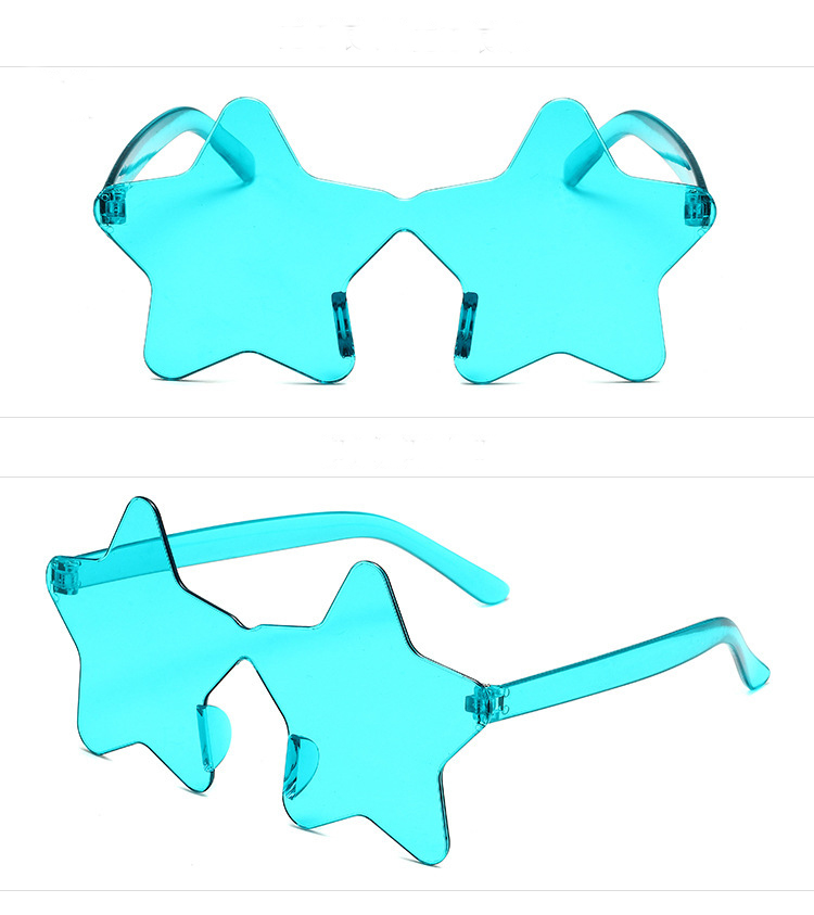 Star Rimless Sunglasses 7