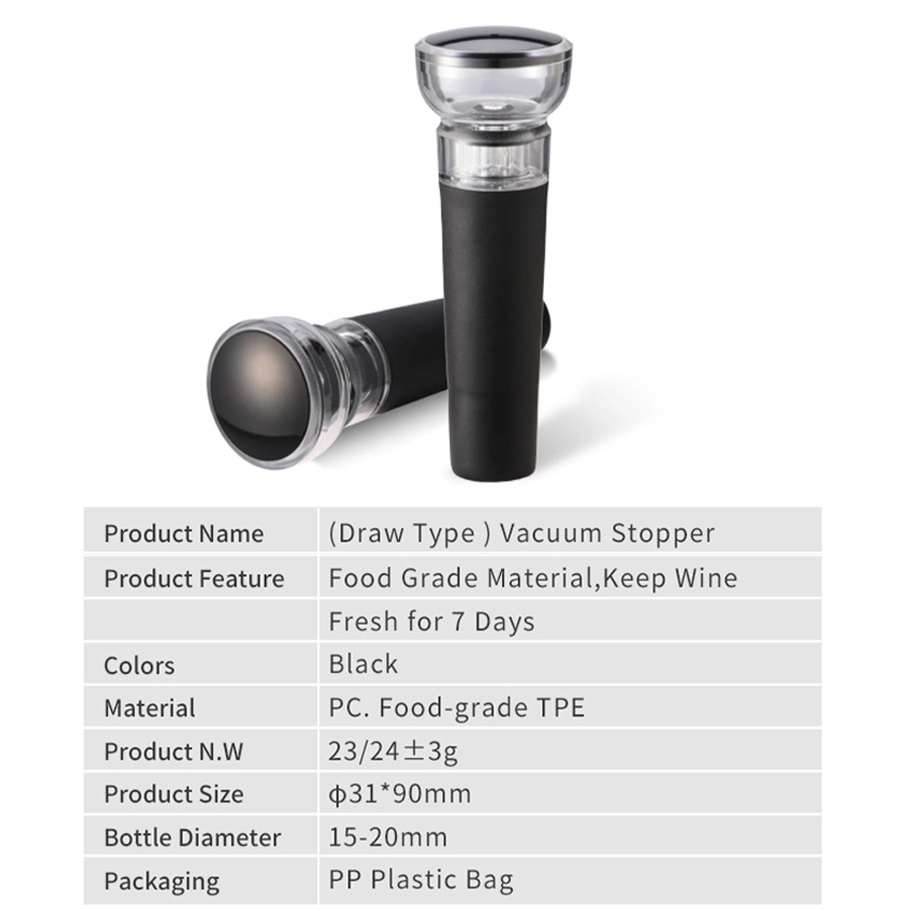 Reusable Vacuum Pump Wine Stopper 3