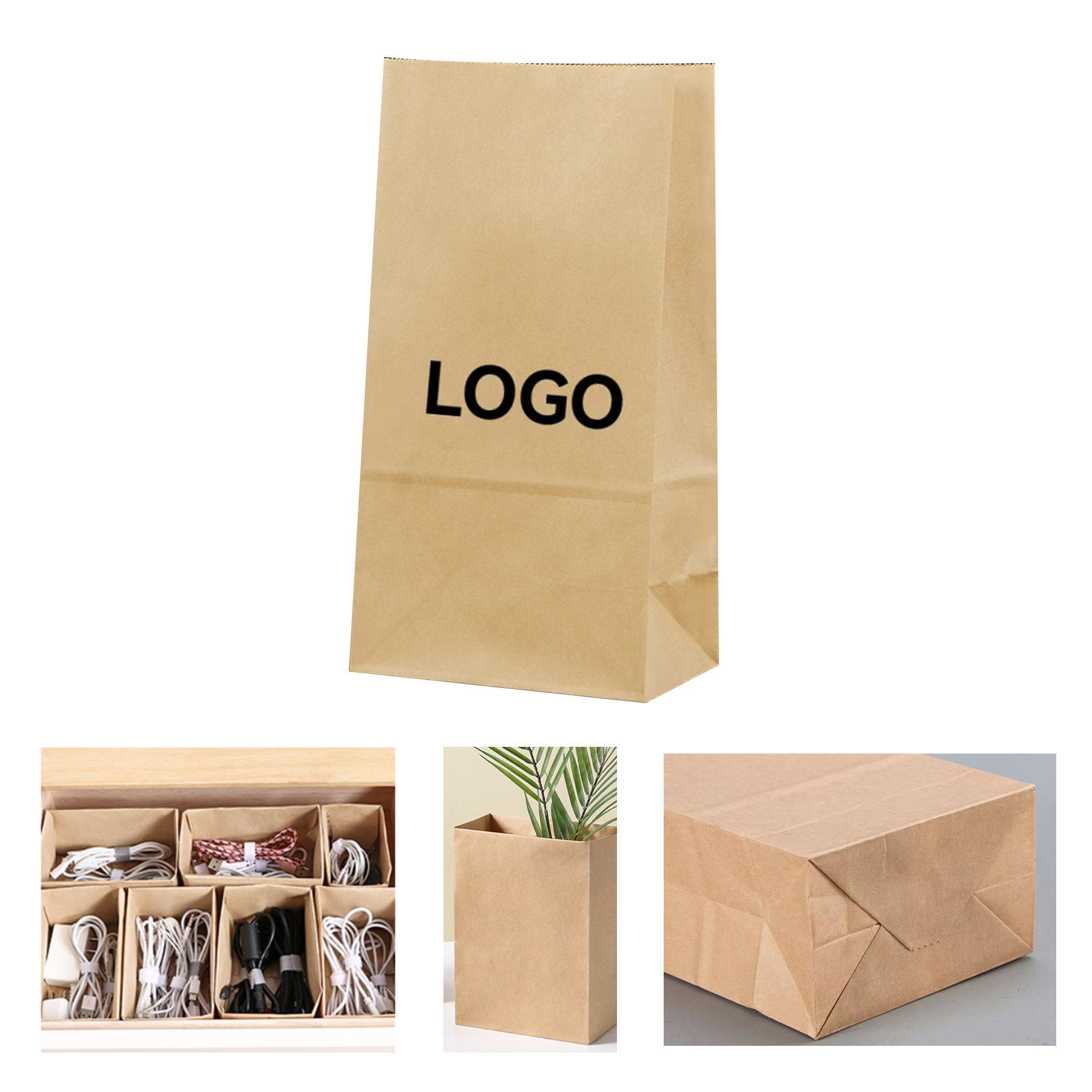 Kraft Paper Storage Bag 2
