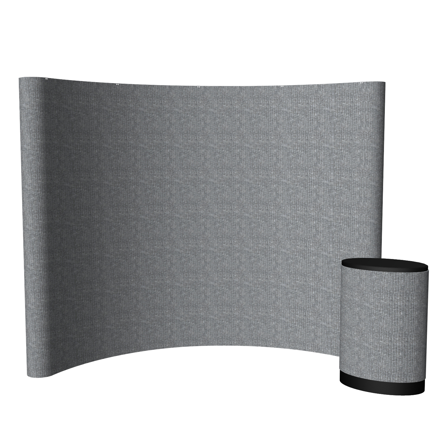 10' Echo Pop-Up Display Kit (Fabric with Lights) 8