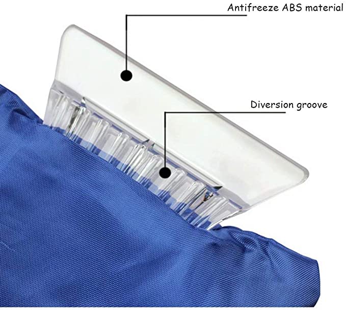 Ice Scraper for Car Snow Mitts Windscreen/Glove 4