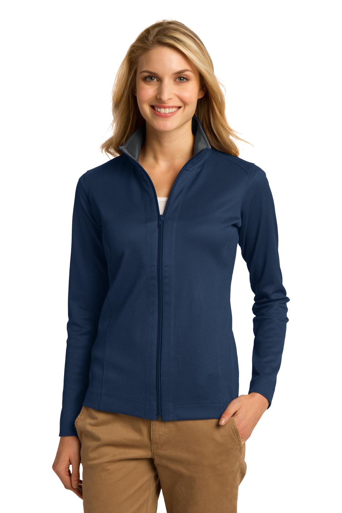 Port Authority Women's Vertical Texture Full-Zip Jacket. L805 26