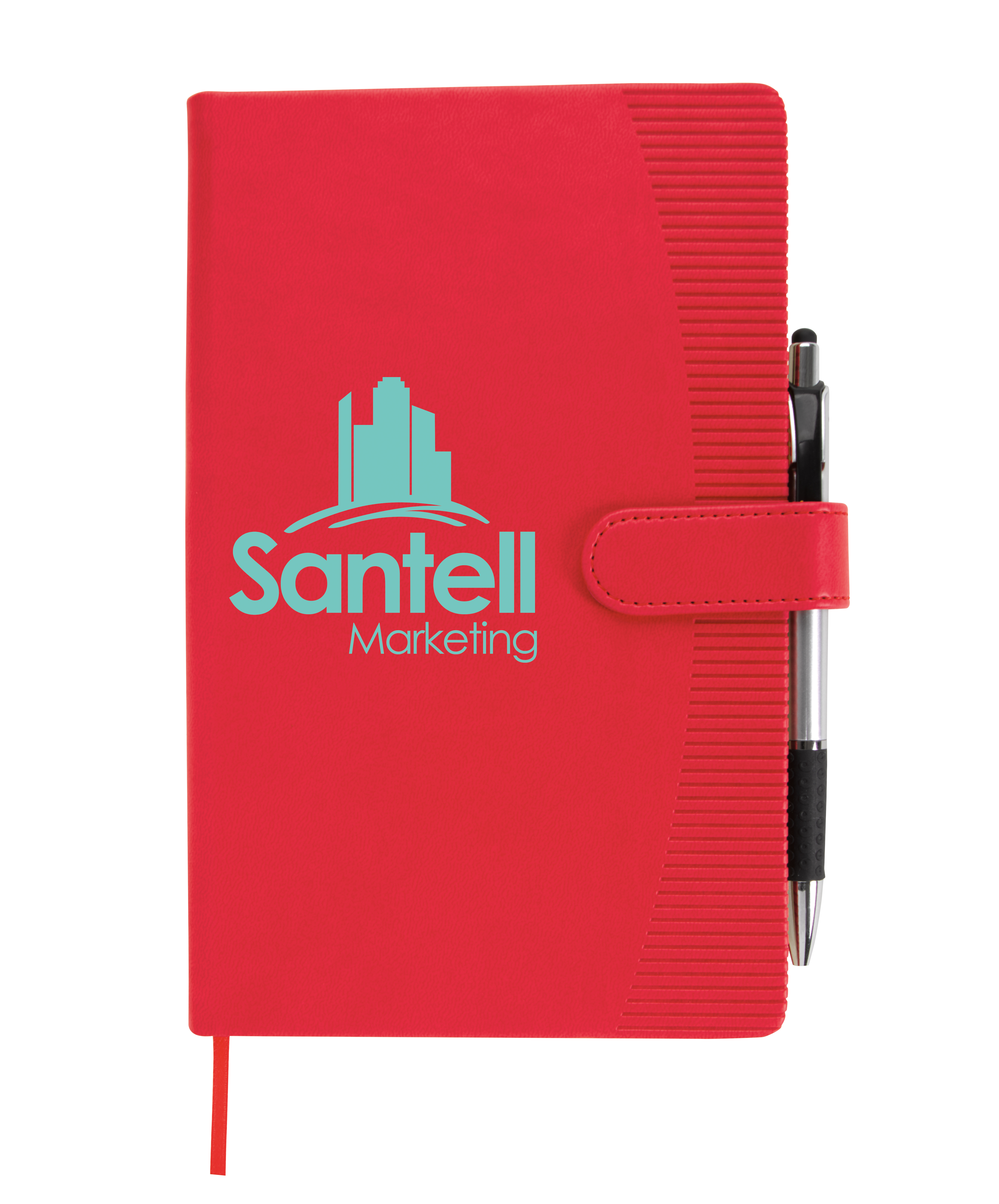 Good Value™ Striped Edge Journal 1