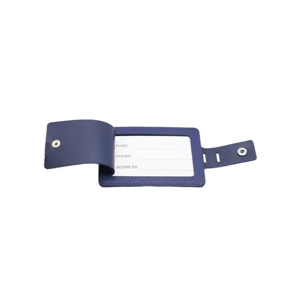 Premium Genuine Leather Luggage Tag 4
