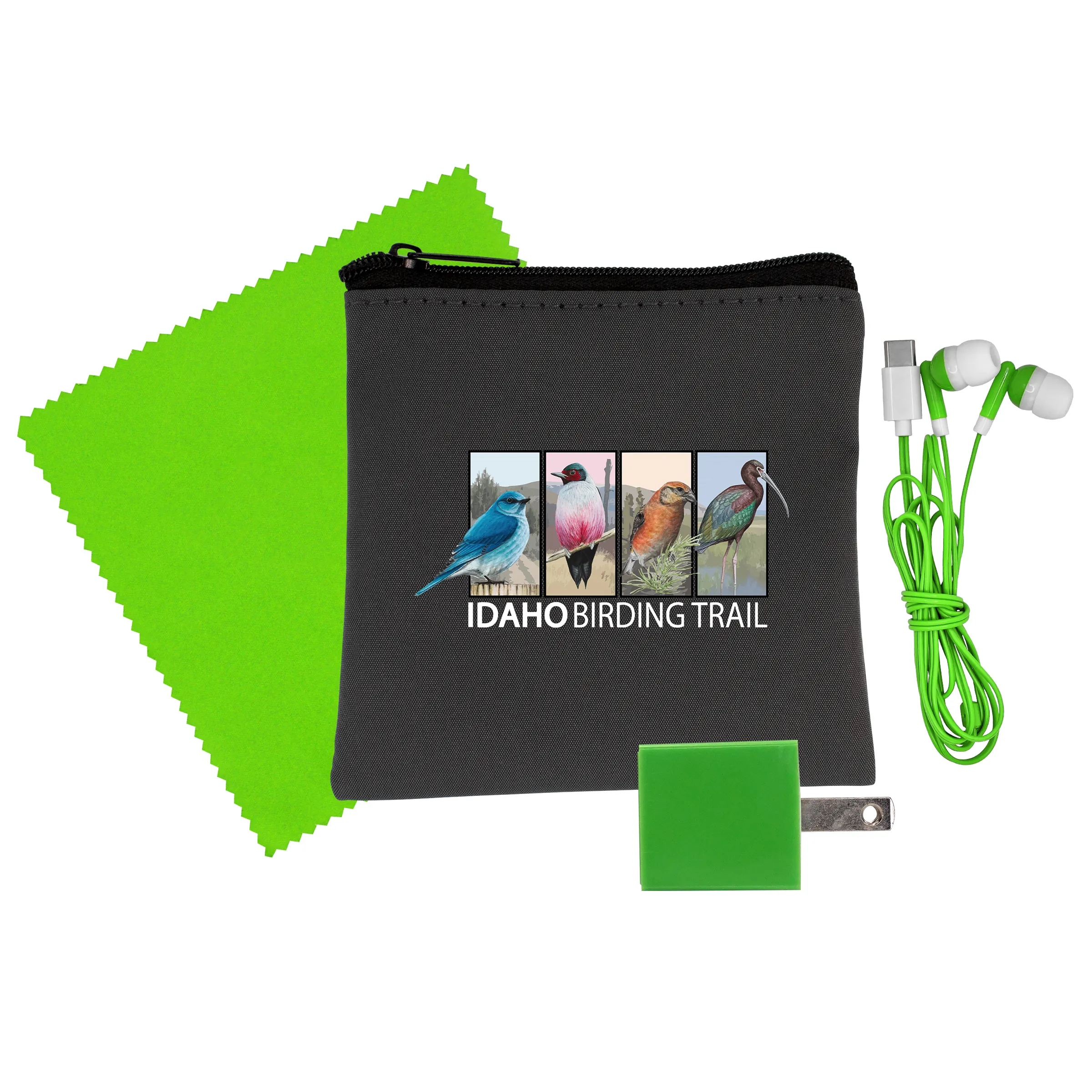Exec Wall, Cloth & Type C Earbud Set 20