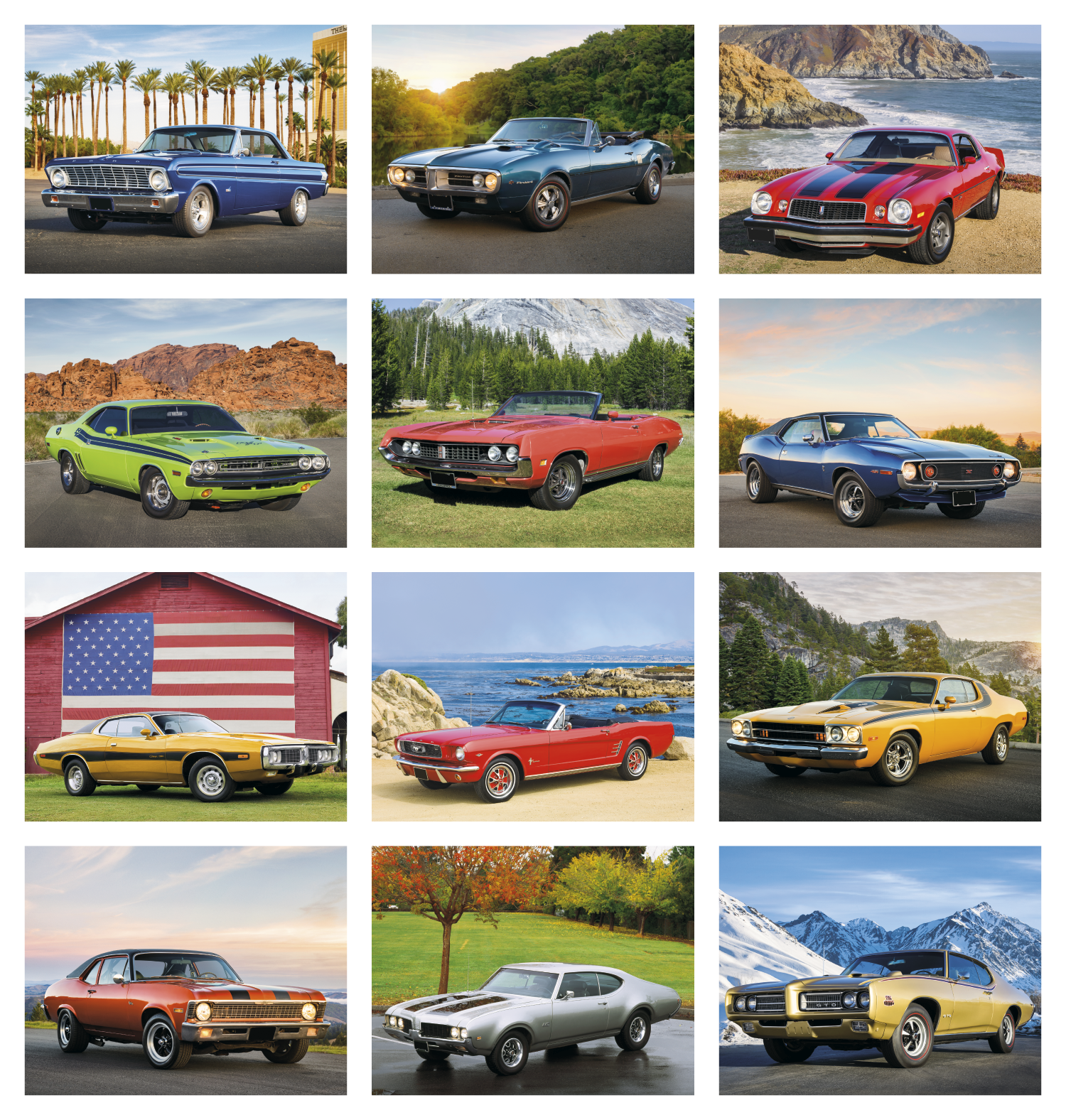 Good Value™ Muscle Thunder - Spiral Calendar 22