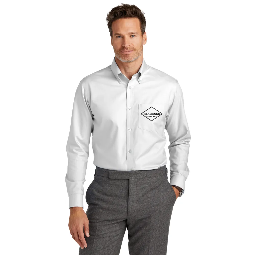 Brooks Brothers(R) Tall Wrinkle-Free Stretch Nailhead Shirt 2