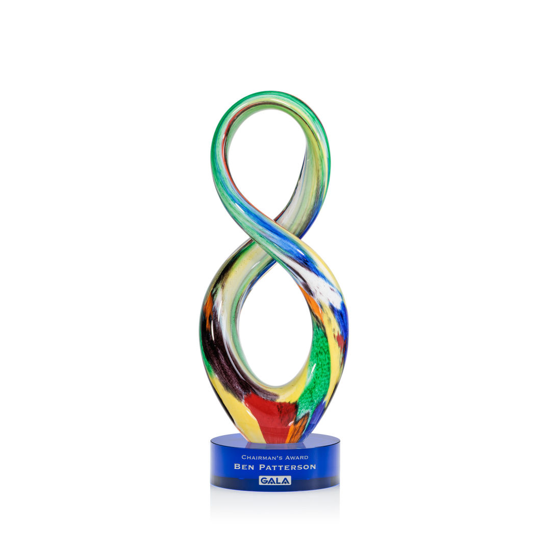 Duarte Award on Stanrich Base - Blue 9