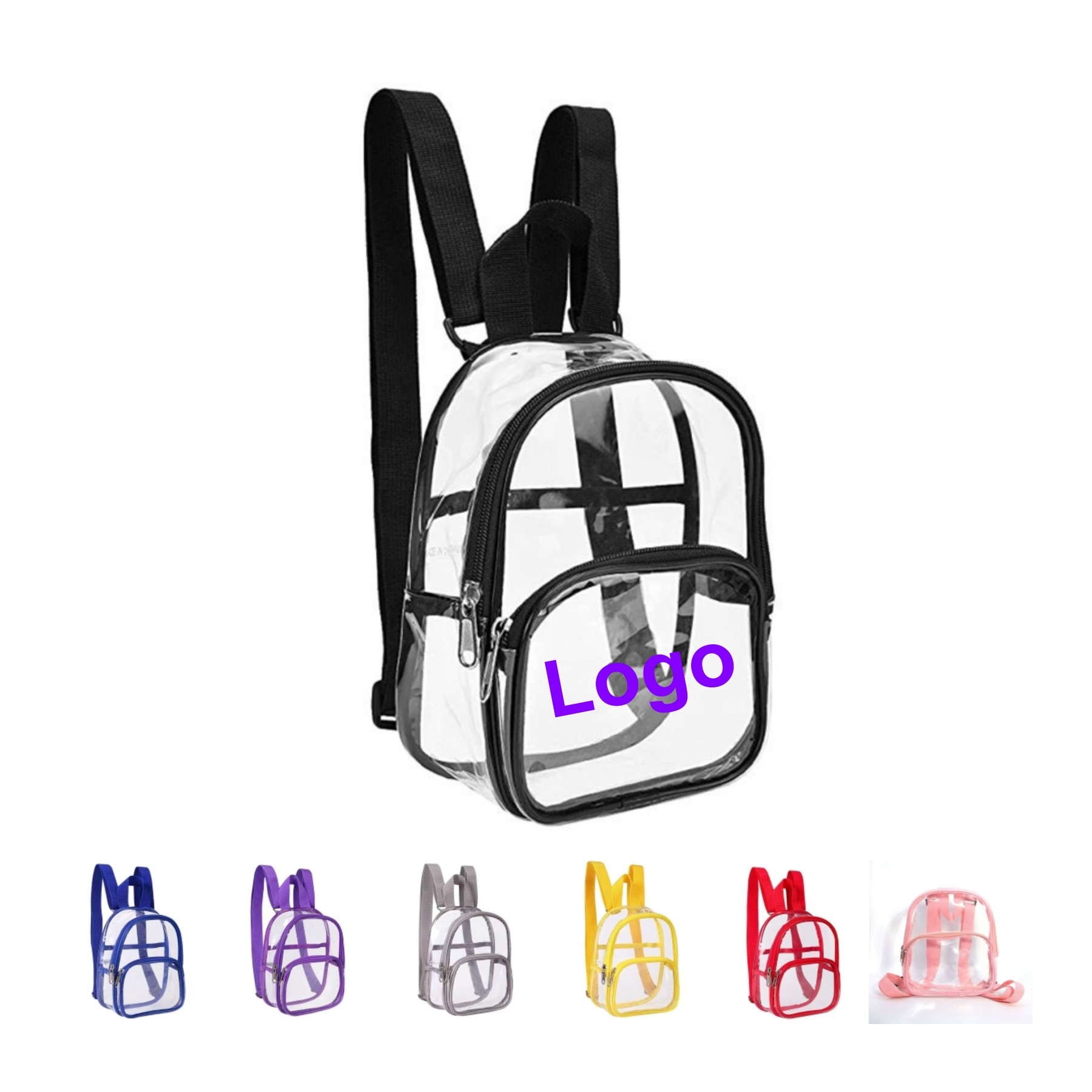 Transparent PVC Waterproof Backpack