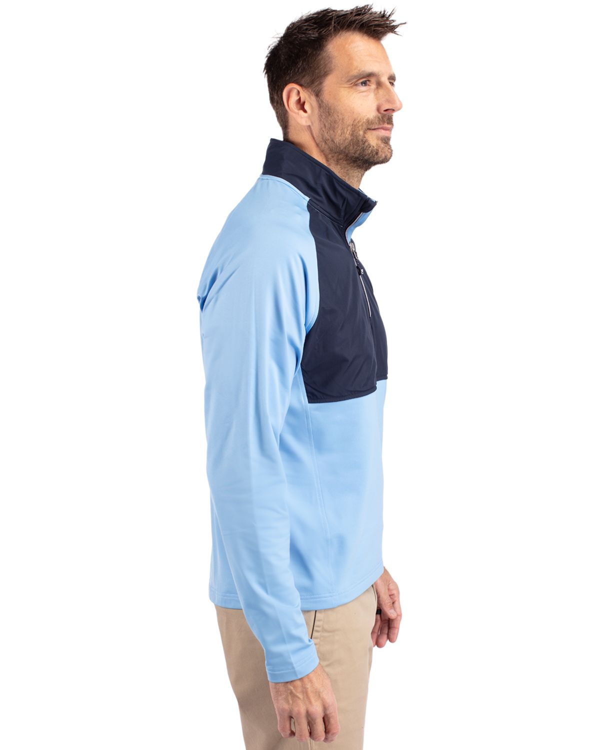 Adapt Eco Knit Hybrid Recycled Mens Quarter Zip