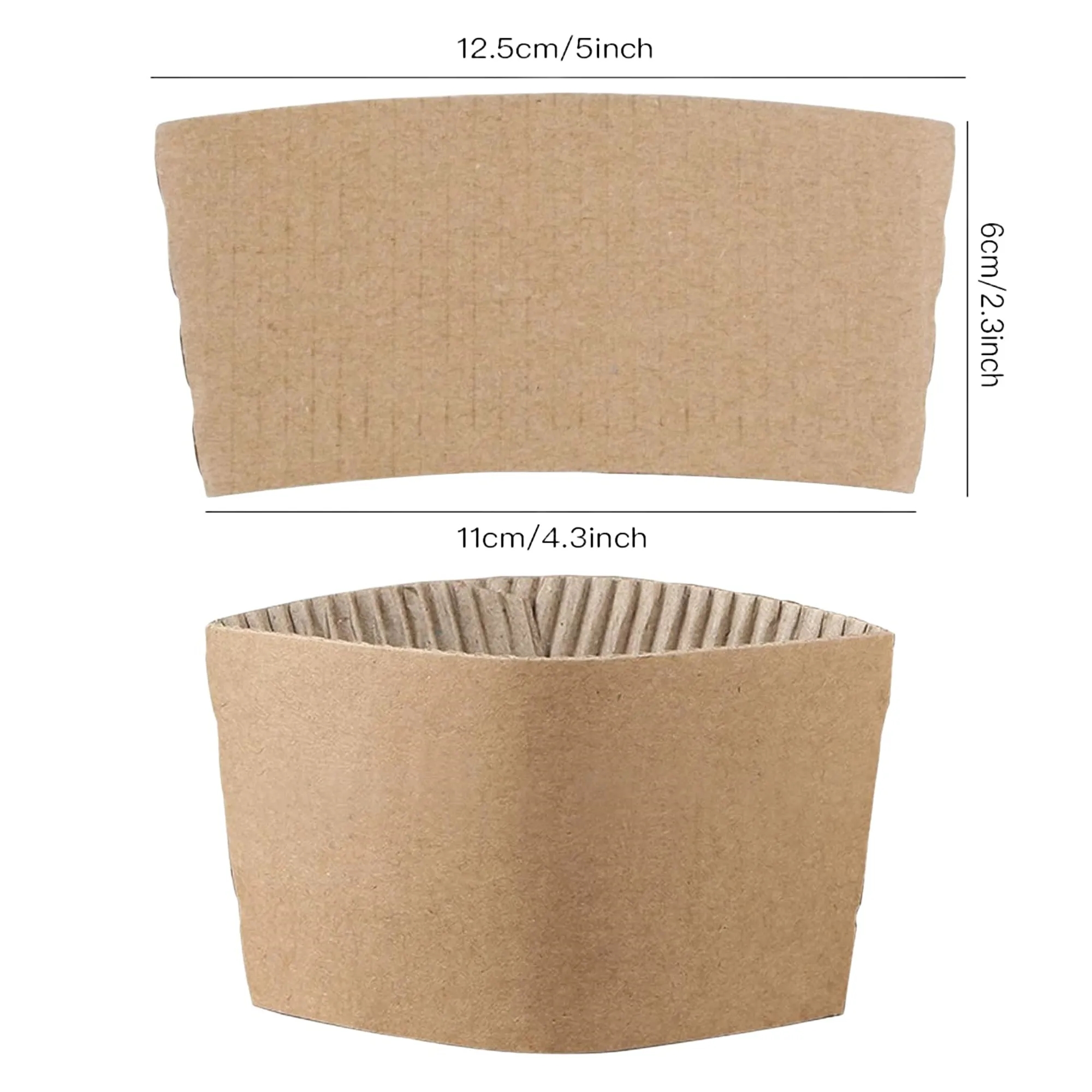 Kraft Paper Hot Cup Sleeve 17
