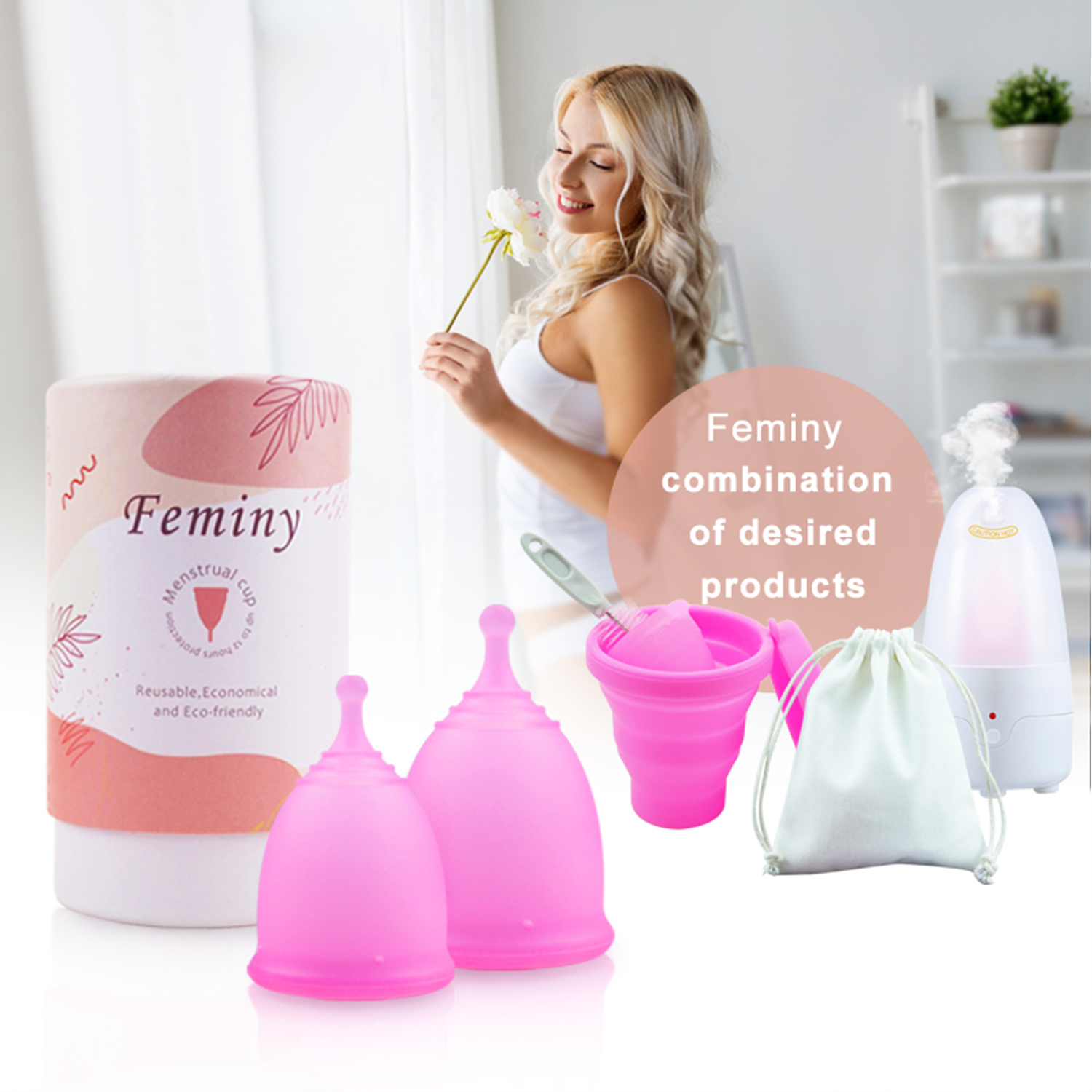 Leakproof Eco PP Menstrual Cup for Women – Daily Comfort 9