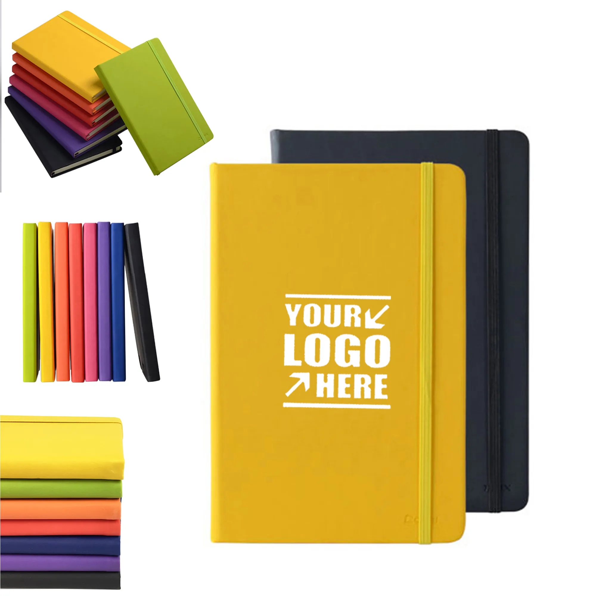 A6 Soft Touch Journal Hardcover Notebook