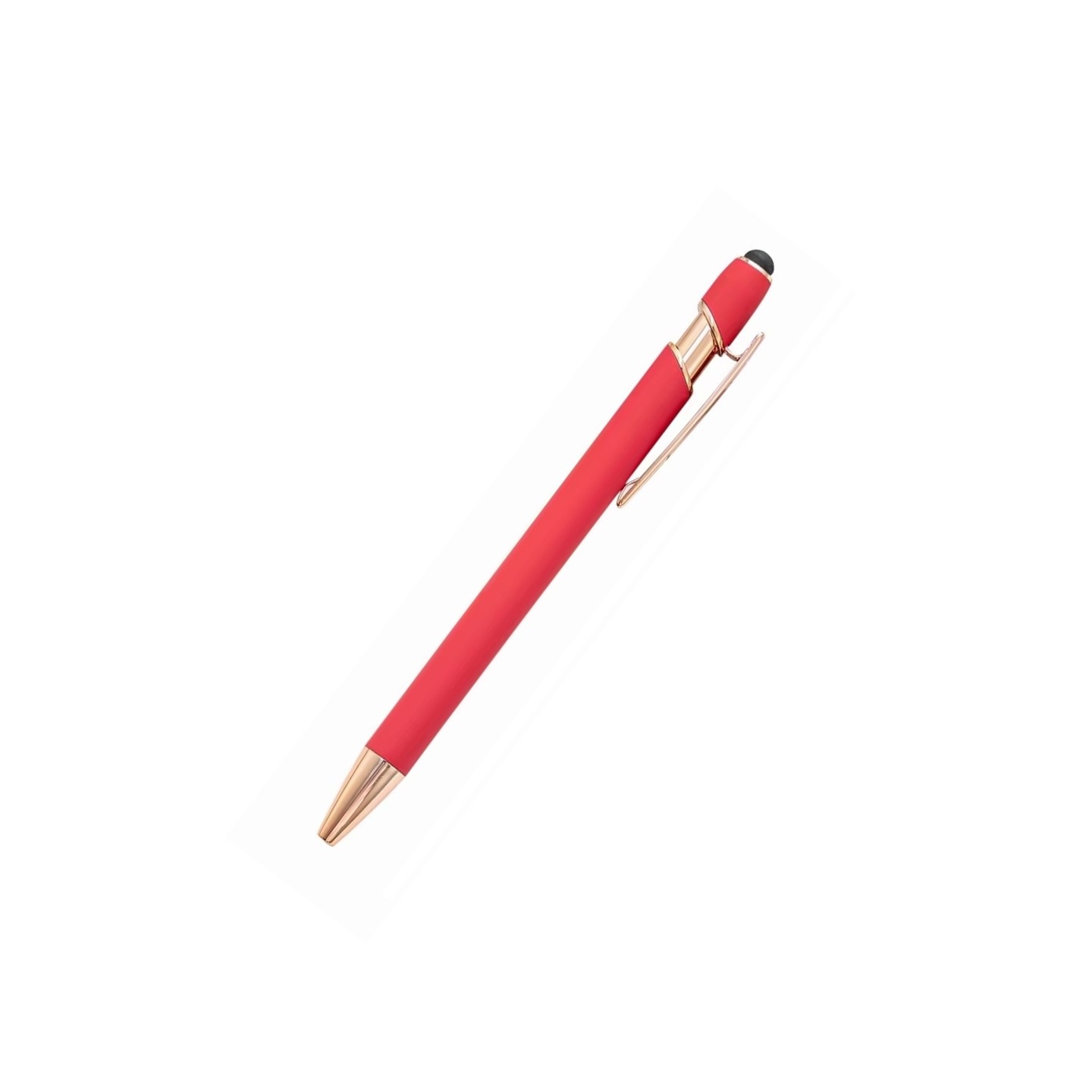 Aluminum Incline Stylus Pen with Rose Gold Accents 6