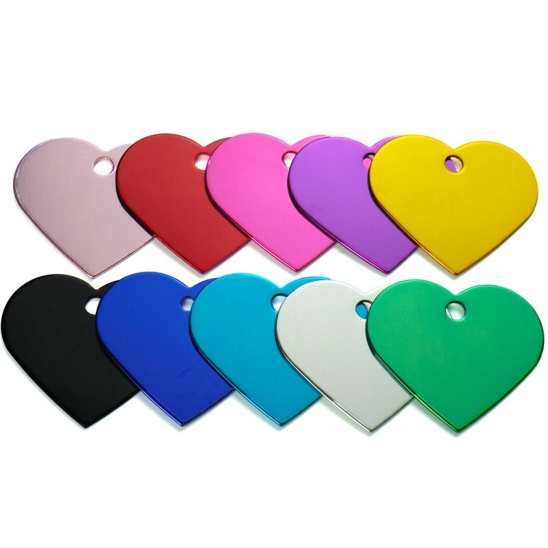 Heart shaped Pet Tag Key Chain 4