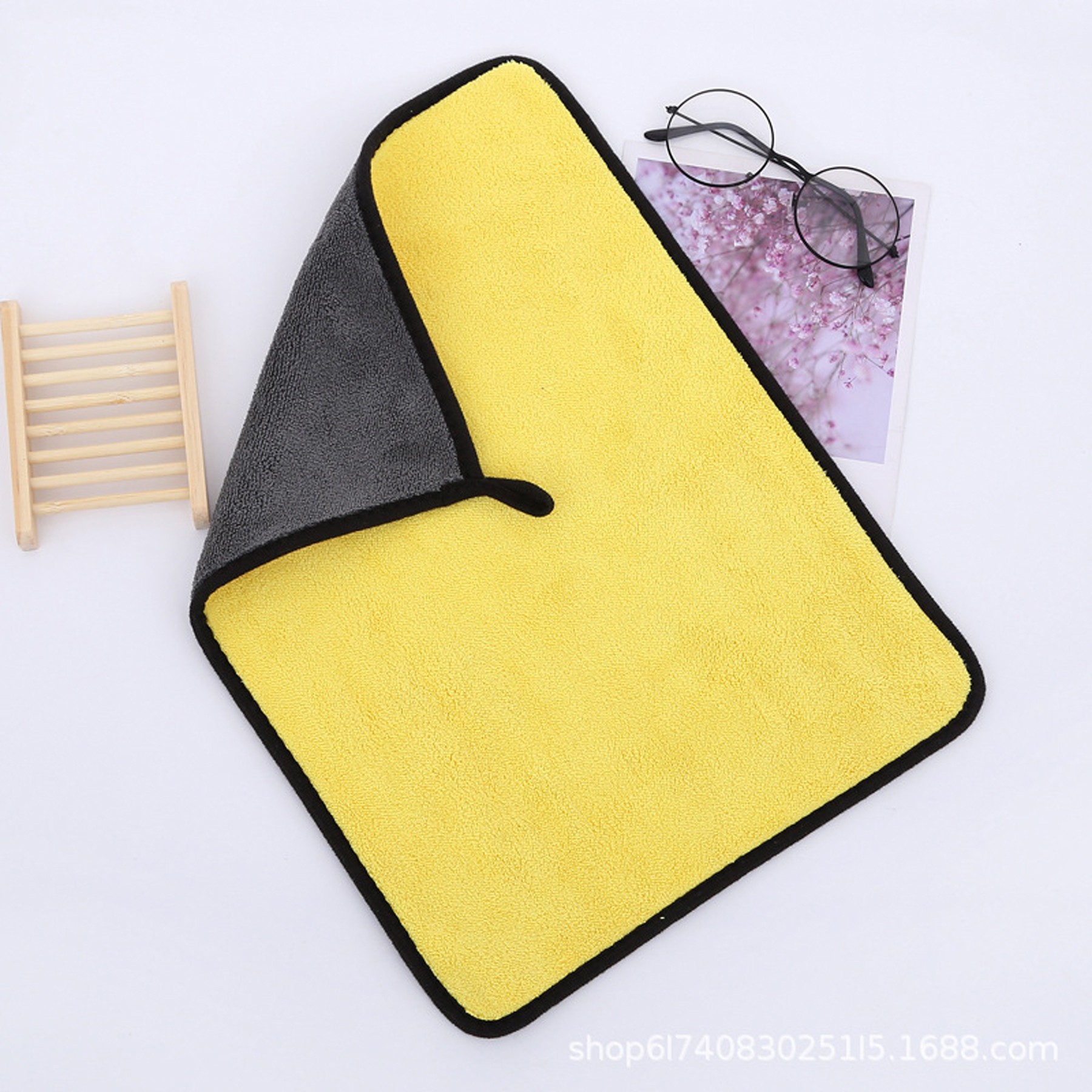 Polyester Double-sided Car Towel 4