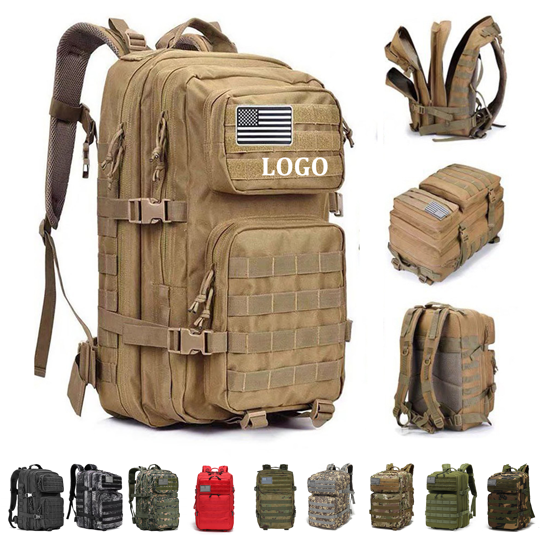 Military Tactical Backpack for Men 11