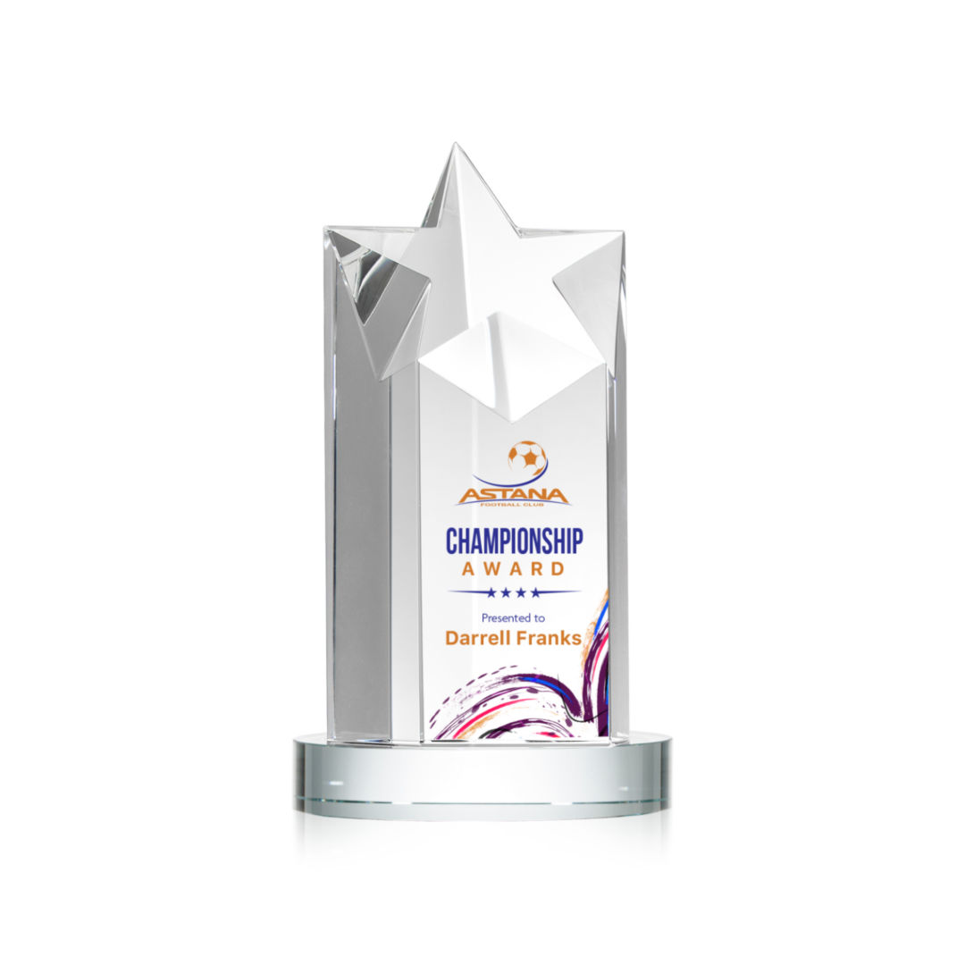 Berkeley VividPrint™ Award on Condor Base - Clear 17