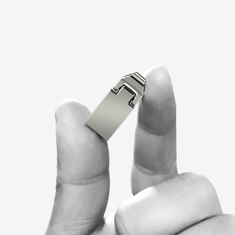 Metal USB Flash Drive with Chain Buckle 2