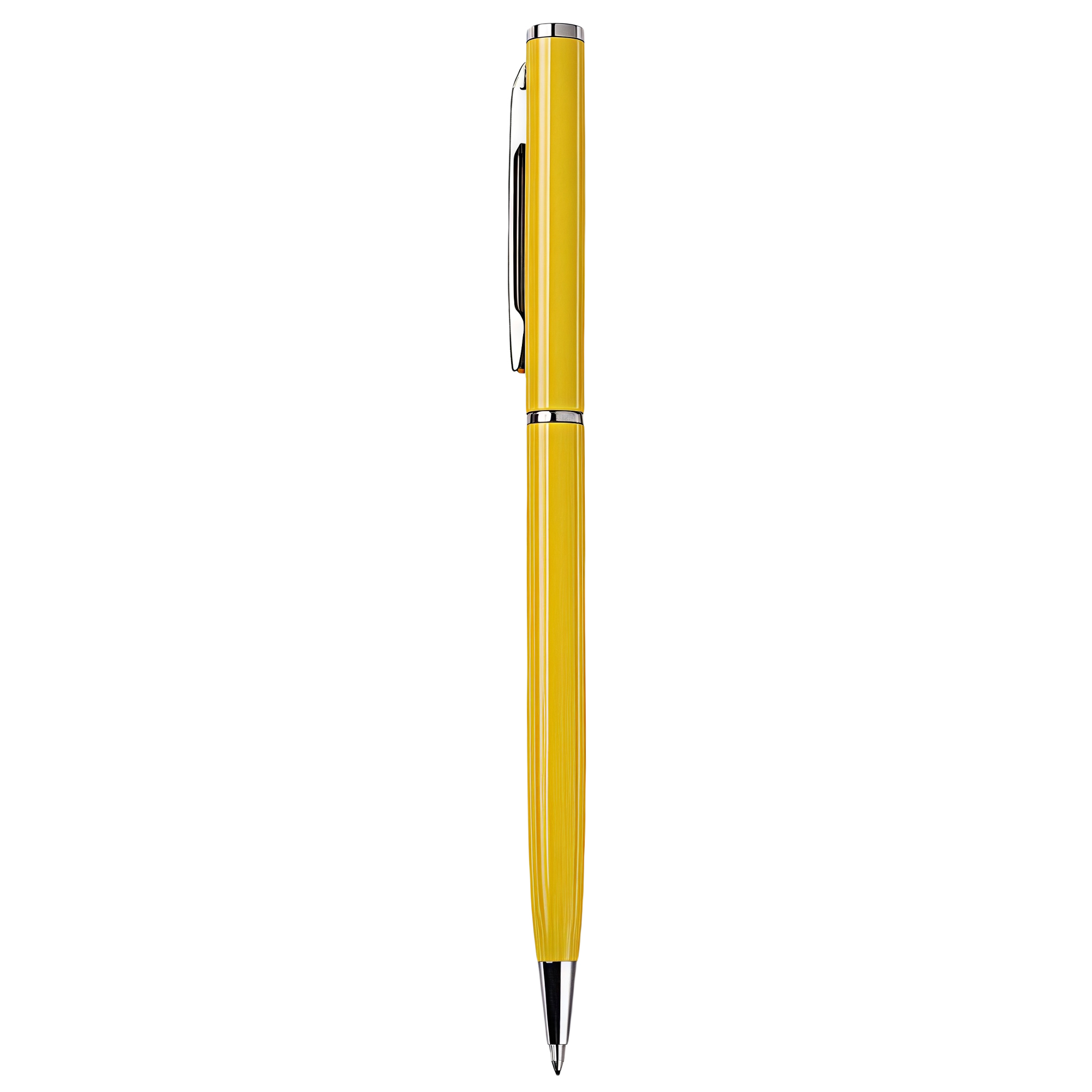 Slim Twist Metal Ballpoint Pen for Hotel Advertising Promotional Gifts - Smooth Writing 1