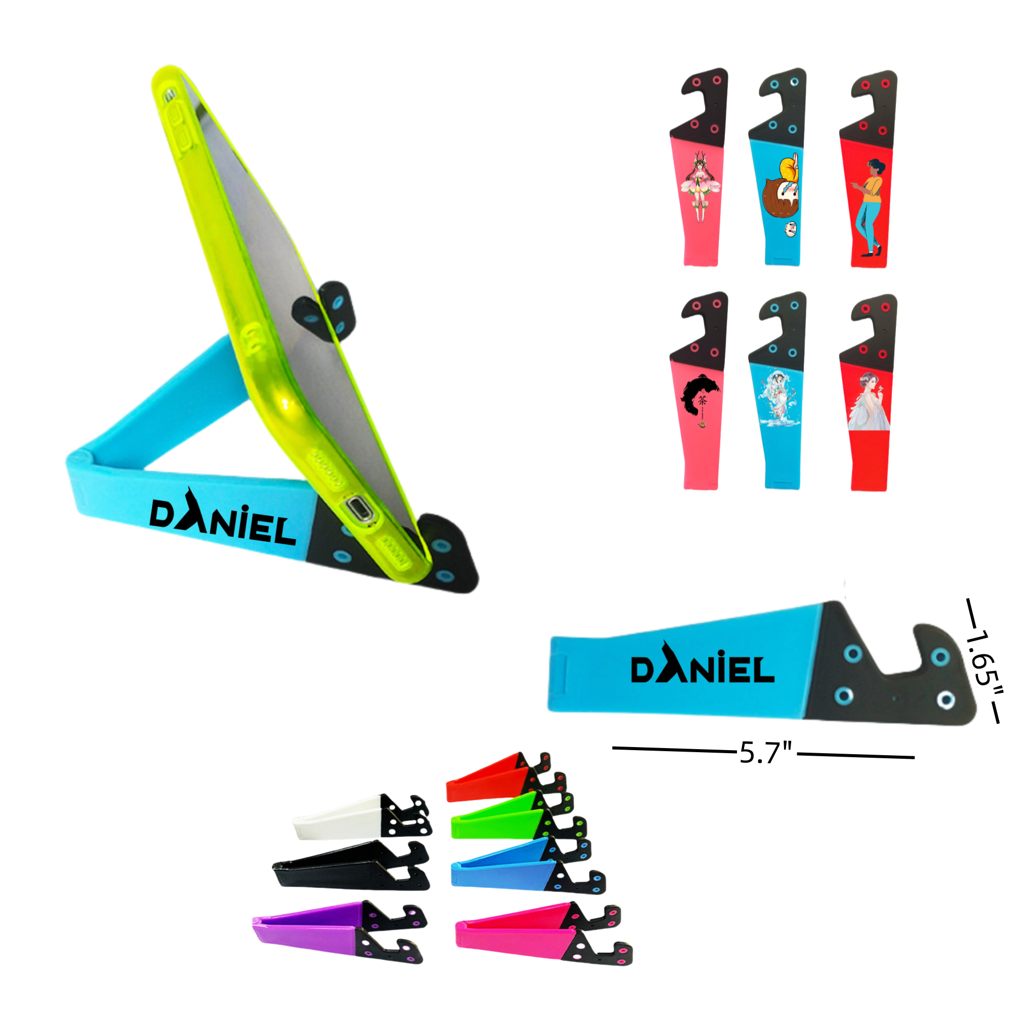 Foldable V-shaped Phone And Tablet Holder 2