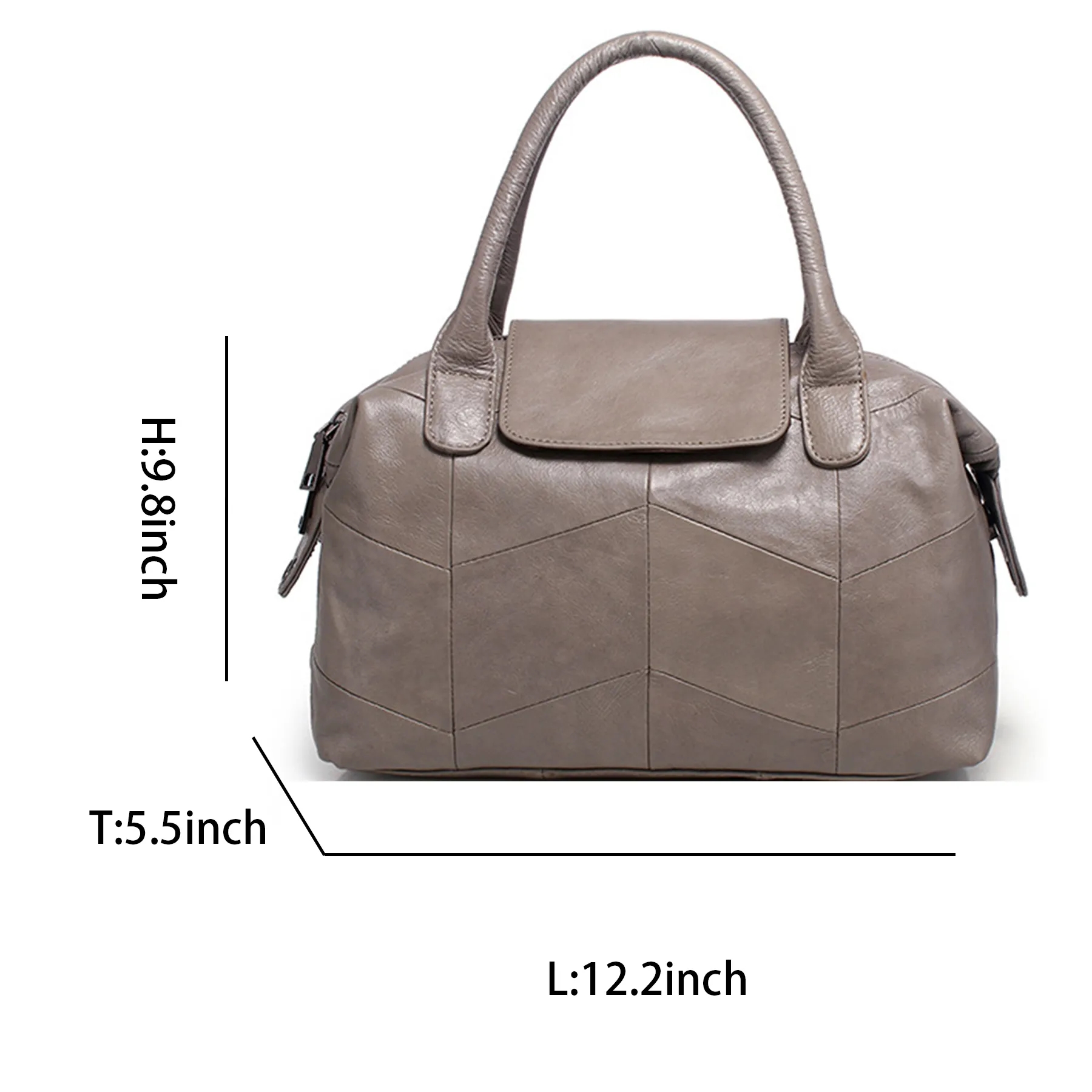 Leather Crossbody Satchel Handbags 5