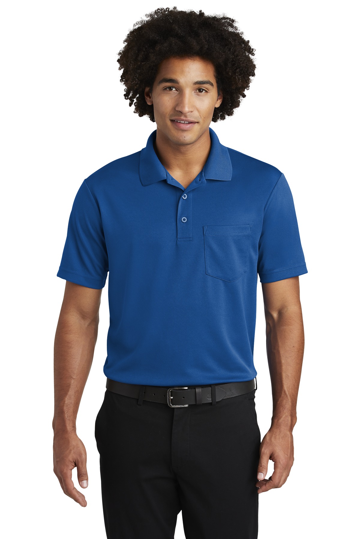 Sport-Tek PosiCharge RacerMesh Pocket Polo. ST640P 45