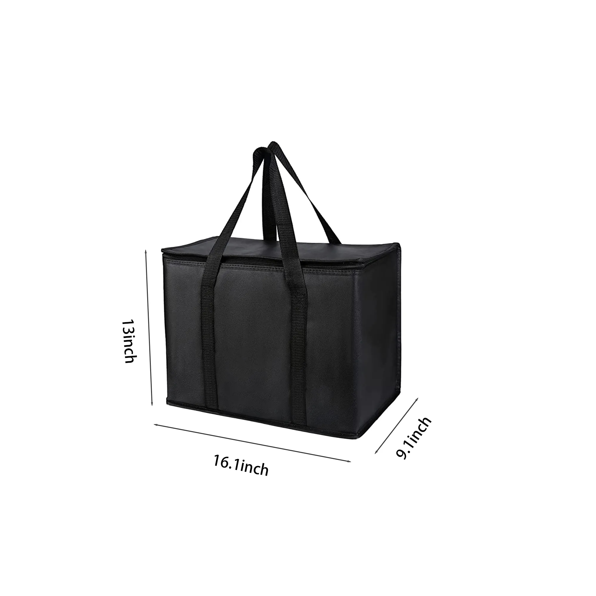Reusable Cooler Grocery Bag with Hard Bottom Insert 3
