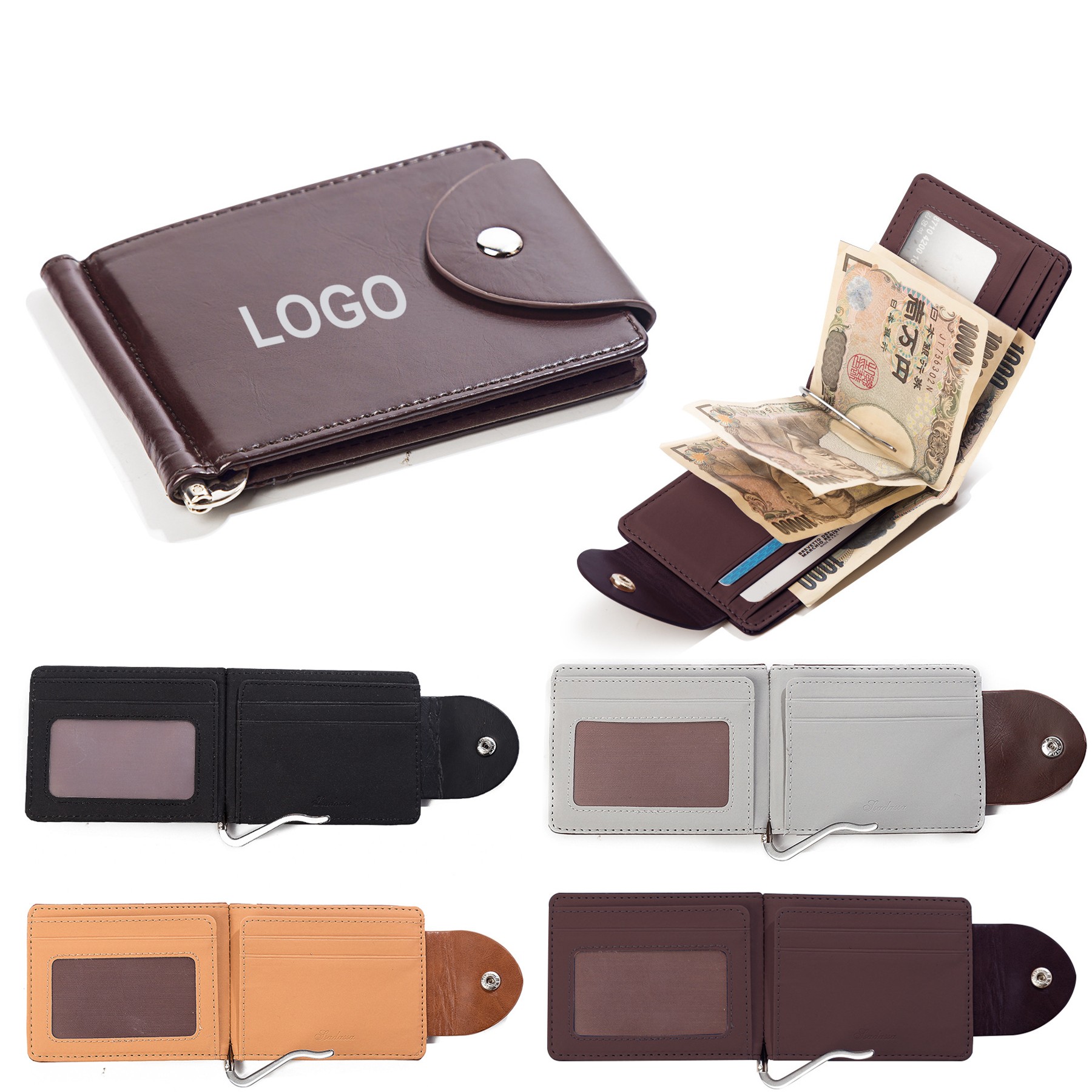 Money Clip PU Wallet 1
