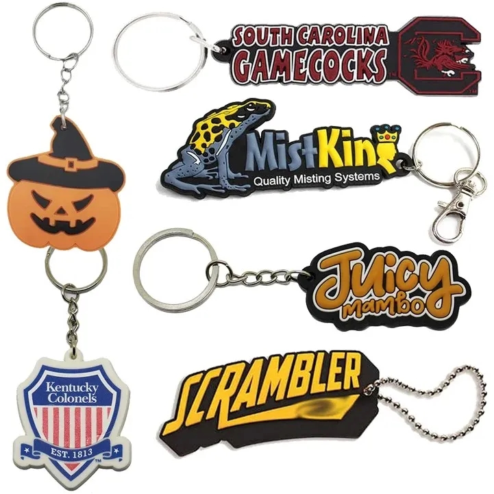 1.5" Custom 3D PVC Keychain 3